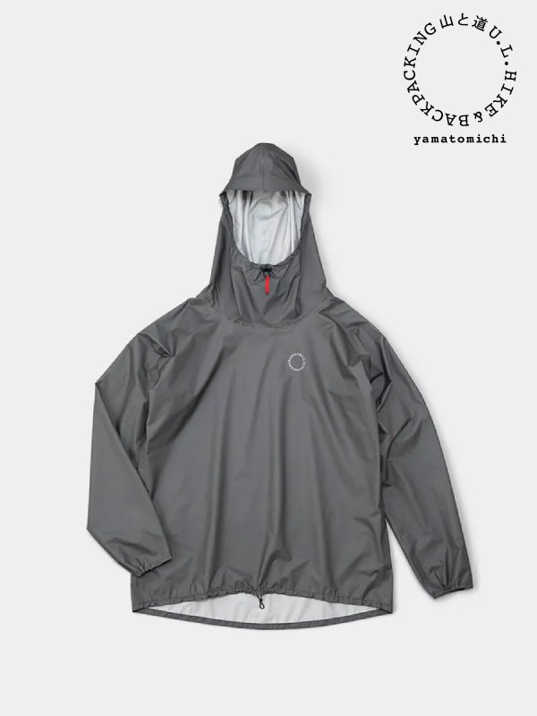 山と道｜ヤマトミチ UL All-weather Hoody (unisex) #Steel Gray