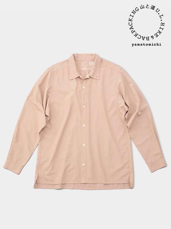 超歓迎 山と道 Bamboo Shirt Vanilla Cream シャツ 美品 登山用品