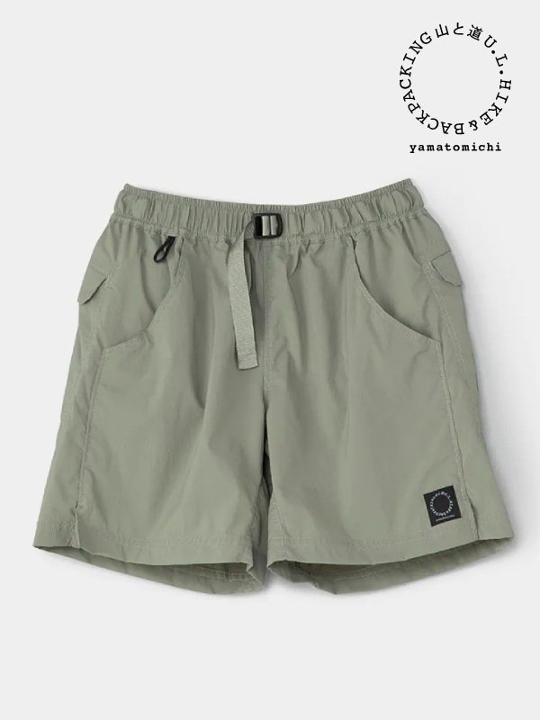 山と道｜ヤマトミチ Women's DW 5-Pocket Shorts (レディース) #Sage Gray