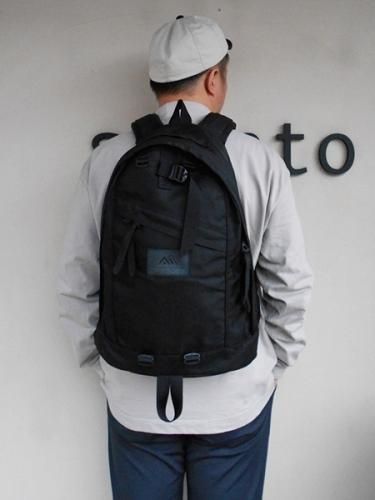 GREGORY 【グレゴリー】 DAY PACK / CORDURA ballistic BLACK (Men's&Ladies') -  『strato』 Jackman,NARU,Ordinary Fits,Manual Alphabet ,Traditional  Weatherwear,mao