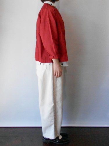 NARU【ナル】 コットンツイルダンプエアタンブラー シャツジャケット (Ladies') - 『strato』  Jackman,NARU,Ordinary Fits,Manual Alphabet ,Traditional Weatherwear,mao  made,Harriss,French