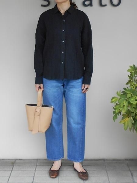 ORDINARY FITS オーディナリーフィッツ柔らか薄手 オーバオール ORDINARY FITS][オーディナリーフィッツ][LOOSE ANKLE DENIM