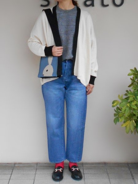Ordinary Fits 【オーディナリーフィッツ】 LOOSE ANKLE DENIM used/OF-P108 (Ladies') -  『strato』 Jackman,NARU,Ordinary Fits,Manual Alphabet ,Traditional 