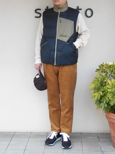 NANGA 【ナンガ】 MAZENO RIDGE VEST / マゼノリッジベスト (Men's) - 『strato』  Jackman,NARU,Ordinary Fits,Manual Alphabet ,Traditional  Weatherwear,Harriss,French