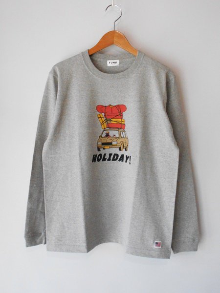 MODEM DESIGN 【モデムデザイン】 USA COTTON LONG SLEEVE T-SHIRTS