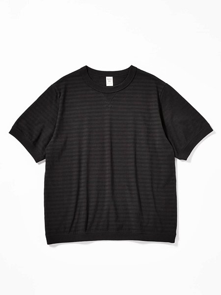 Jackman 【ジャックマン】 Kyounen Rib T-Shirt 3色 / シャドー