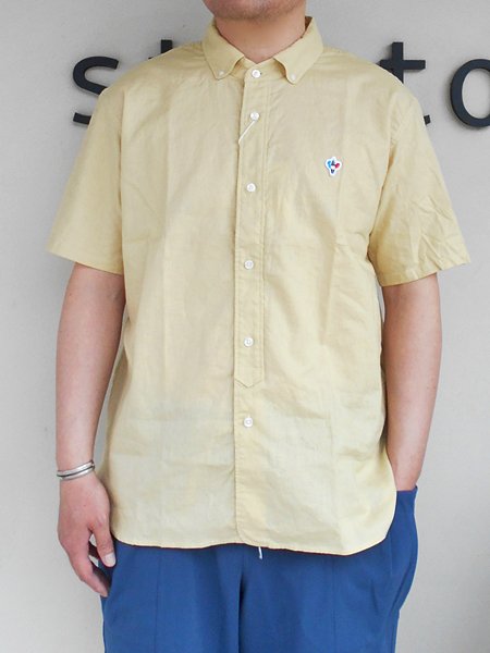 Arvor Maree 【アルボマレー】 PETITE B.D. S/S SHIRT 2色 (Men's