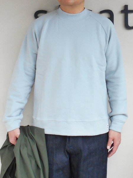 Arvor Maree 【アルボマレー】 Rib Mock Neck / Soft Sweat 裏起毛 2色