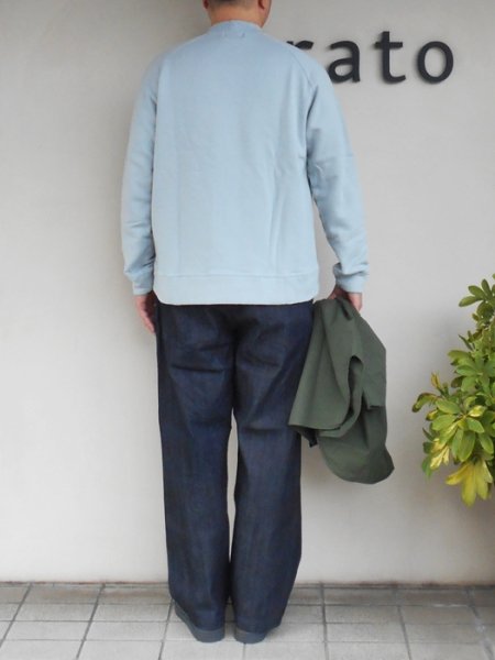 Arvor Maree 【アルボマレー】 Rib Mock Neck / Soft Sweat 裏起毛 2色 (Men's) - 『strato』  Jackman,NARU,Ordinary Fits,Manual Alphabet ,Traditional Weatherwear,mao