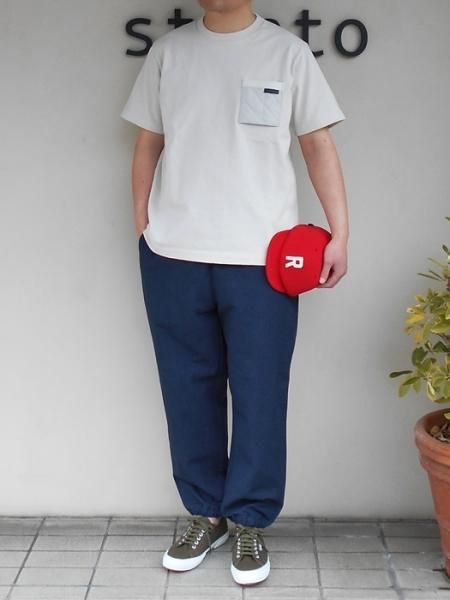 Jackman 【ジャックマン】 Jackman X Lavenham Dotsume Pocket T
