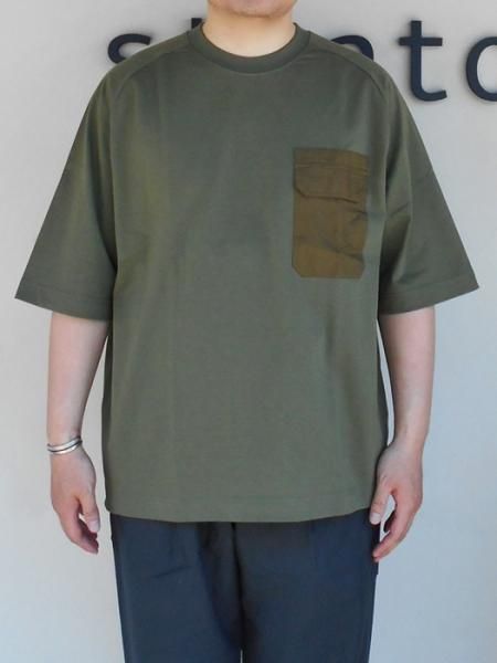 【未使用級】 TTT MSW KIMONO STRIPE SHIRT ストライプ 未使用級】 TTT MSW KIMONO STRIPE SHIRT ストライプ