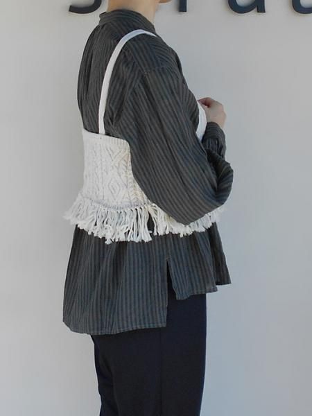 Le Melange 【ル メランジュ】 ケーブル編みビスチェ (Ladies