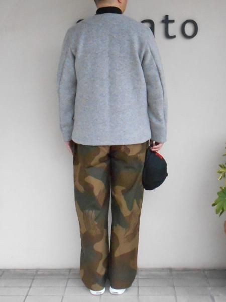 Jackman Wool Collarless Jacket 『strato』