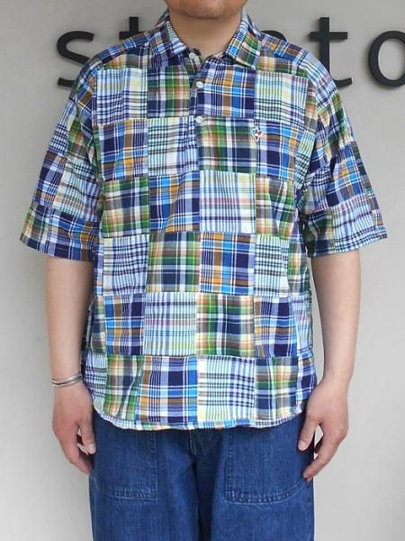 Arvor Maree FUHAKU POLO | マドラスパッチワーク - 『strato』