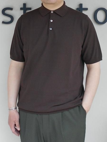 MOONCASTLE ICE COTTON POLO | メンズポロネック - 『strato』