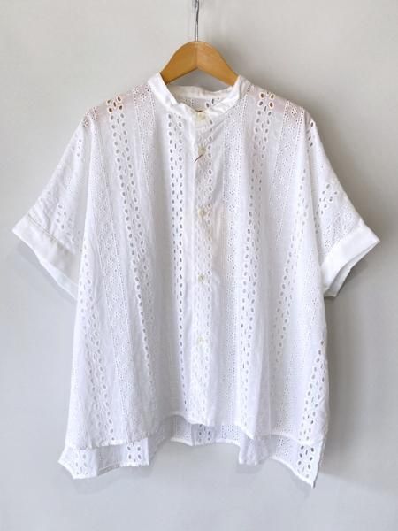 極美品✨定価１.３万❤️　ナチュラル　ビクトリアンコットンレースブラウス◆ コットンレースブラウス | ヴァンソンエミレイユ - 『strato