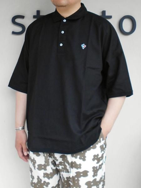 新品 Arvor Maree FUHAKU スタンドネック ポロシャツ 緑 M 新品 Arvor Maree FUHAKU スタンドネック ポロシャツ 緑 M