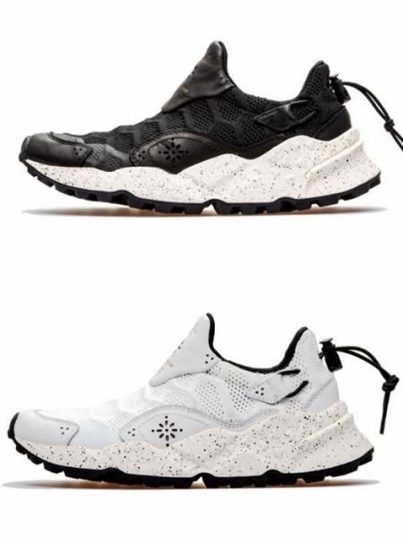 Flower MOUNTAIN HONEY COMB | レディーススニーカー - 『strato