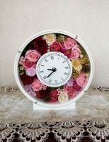 プリザーブドフラワーアレンジ(花時計)