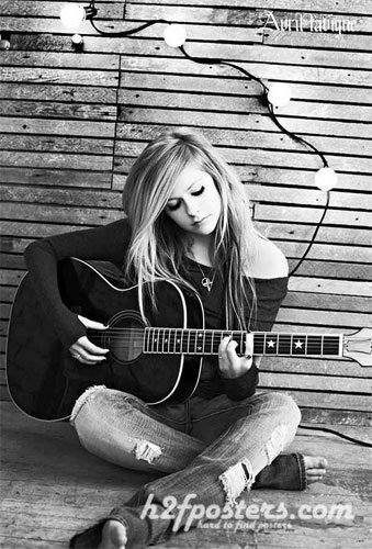 アヴリル ラヴィーン Music Poster Avril Lavigne J 4875 通販