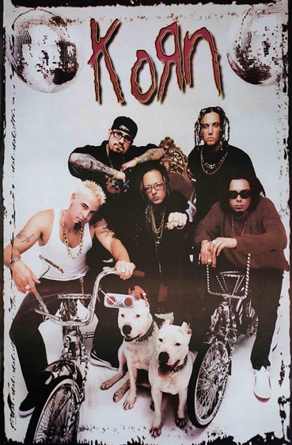 コーン(Korn)ポスター#p-282- 通販ポスター『映画、音楽、洋楽、ロック 