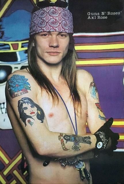 ガンズ・アンド・ローゼズ Axl Rose（Guns N' Roses/GN'R
