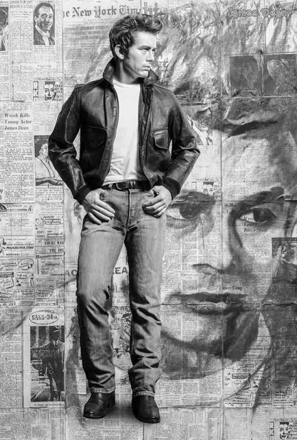 ジェームズ・ディーン(James Dean)ポスター#55053- 通販ポスター『映画、音楽、洋楽、ロック、 アーティスト、少女時代、バイク  』各種ポスターあります！ポスター販売サイト”h2fposters.com”