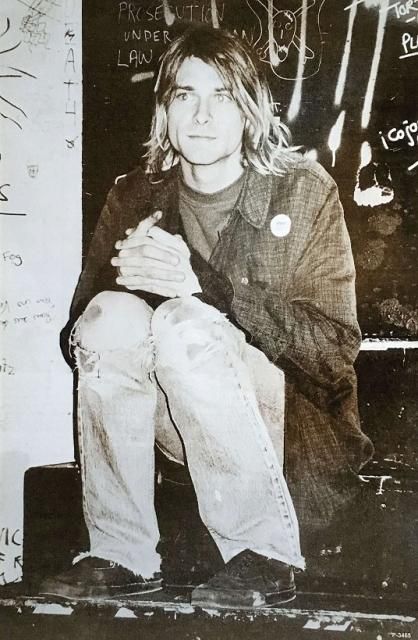 カートコバーン ニルヴァーナ KURT COBAIN NIRVANA ポスター ニルヴァーナ (Nirvana) Kurt Cobain ポスター#P-3465 - 通販