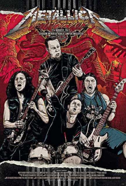 メタリカ （Metallica） ポスター#55126- 通販ポスター『映画、音楽、洋楽、ロック、 アーティスト、少女時代、バイク  』各種ポスターあります！ポスター販売サイト”h2fposters.com”1691