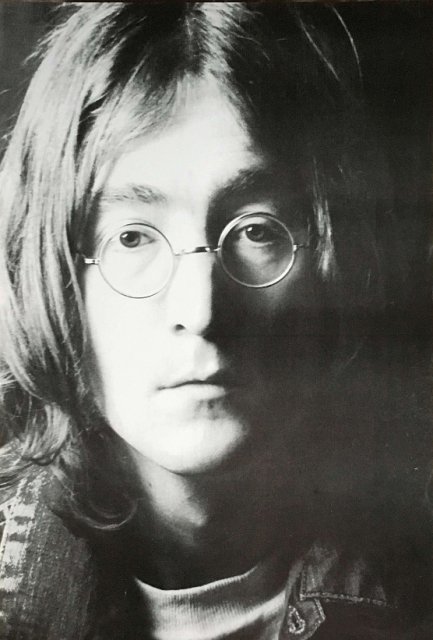 ジョン・レノン（John Lennon The Beatles）ミュージック/ ポスター#PL-114 - 通販ポスター『映画、音楽、洋楽、ロック、  アーティスト、少女時代、バイク 』各種ポスターあります！ポスター販売サイト”h2fposters.com”