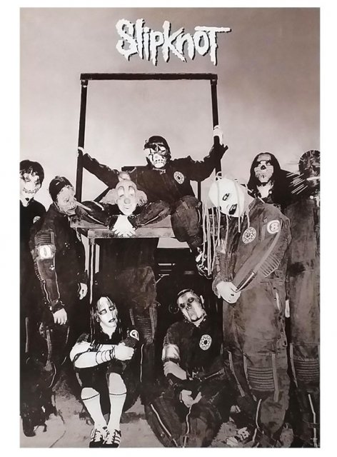 スリップノット (Slipknot)ポスター#P-3524- 通販ポスター『映画、音楽、洋楽、ロック、 アーティスト、少女時代、バイク  』各種ポスターあります！ポスター販売サイト”h2fposters.com”