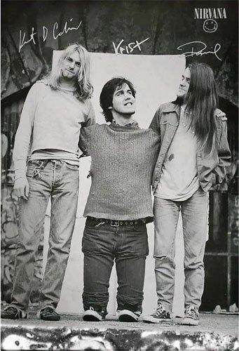 NIRVANA - 通販ポスター『映画、音楽、洋楽、ロック