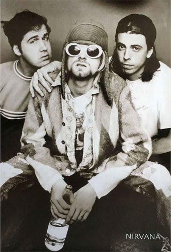 KISS & NIRVANA バンドポスターセット Amazon.co.jp: VCLUST Nirvana ポスター ヴィンテージ