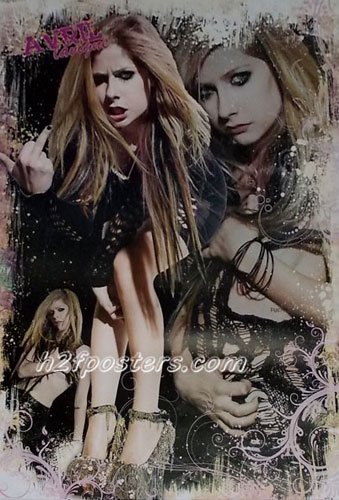 アヴリル ラヴィーン ポスター Avril Lavigne 6553 M 通販