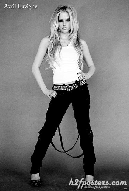 アヴリル・ラヴィーン/Music Poster(Avril Lavigne) 55062 - 通販ポスター『映画、音楽、洋楽、ロック、  アーティスト、少女時代、バイク 』各種ポスターあります！ポスター販売サイト”h2fposters.com”