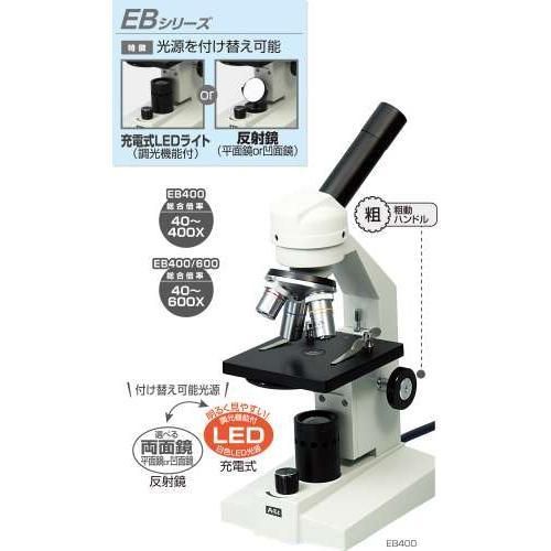 生物顕微鏡 Eb400 600 理科教材 顕微鏡 美術教材 理科教材 学校教材の専門店 美工社