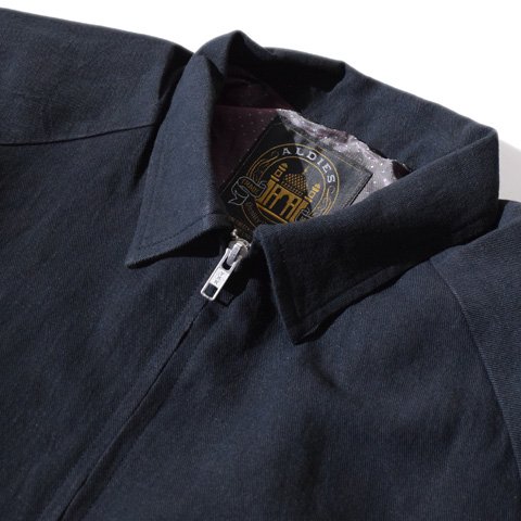 ALDIES/アールディーズ 『Linen Souvenir Jacket』 リネンスーベニアジャケット Black - ALDIES Online  Shop