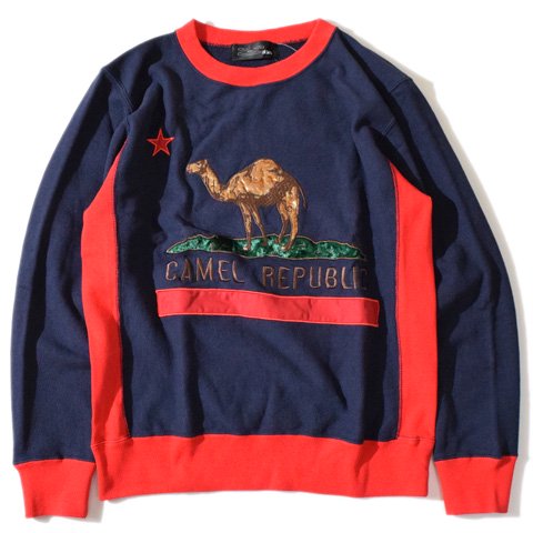 ALDIES/アールディーズ 『Camel Rp Sweat』 キャメルRPスウェット Navy