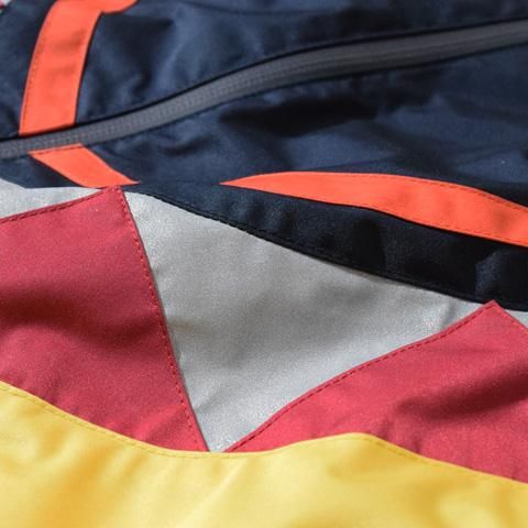 アールディーズ　aldies リフレクタージャギーパーカー L 紫/黒 ALDIES マウンテンパーカー ウインドブレーカー Reflector Jaggy