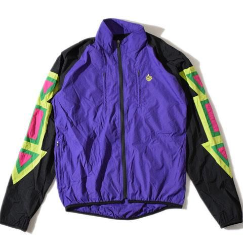 Aldies アールディーズ Geometric Packable Jacket ジオメトリックパッカブルジャケットpurple Aldies Online Shop