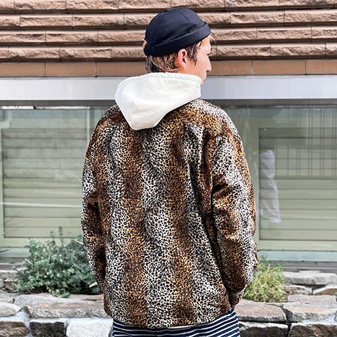 ALDIES/アールディーズ 『Animal Wide Coach Jacket』 アニマルワイド 