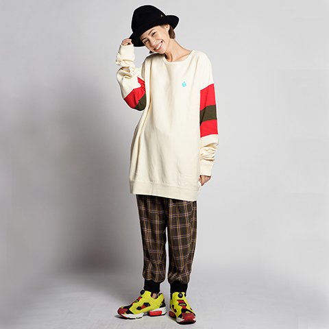 ALDIES/アールディーズ 『Eyes Big Sweat』 アイズビッグスウェット Nat - ALDIES Online Shop