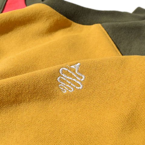 ALDIES/アールディーズ 『Shoulder Switching Big Sweat』 ショルダースイッチングビッグスウェット Yellow -  ALDIES Online Shop