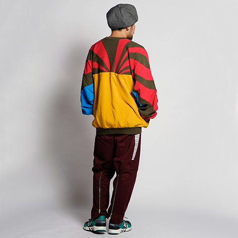 ALDIES/アールディーズ 『Shoulder Switching Big Sweat』 ショルダースイッチングビッグスウェット Yellow -  ALDIES Online Shop