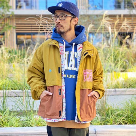 ALDIES/アールディーズ 『Sailing Blouson』セーリングブルゾン Yellow - ALDIES Online Shop