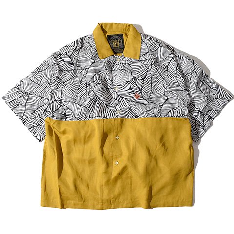ALDIES/アールディーズ 『Two Tone Shirt』 ツートーンシャツ Yellow - ALDIES Online Shop