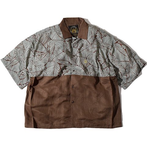 ALDIES/アールディーズ 『Two Tone Shirt』 ツートーンシャツ Brown