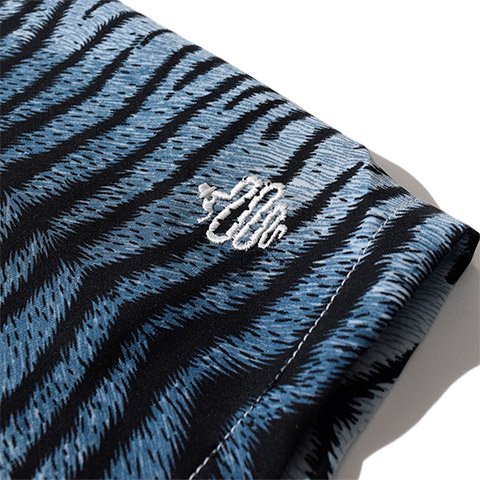 ALDIES/アールディーズ 『Leopard Shirt』 レオパードシャツ Blue 