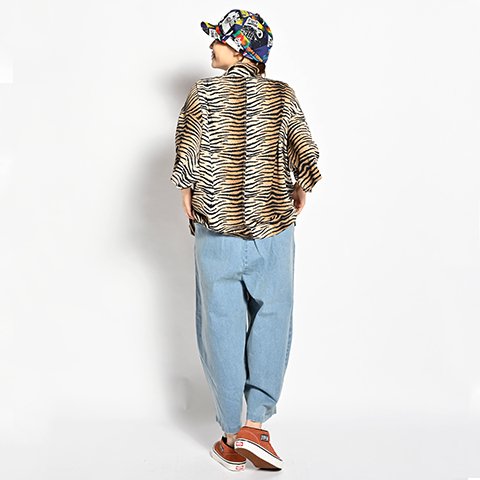 ALDIES/アールディーズ 『Leopard Shirt』 レオパードシャツ Brown 