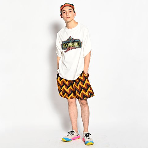 ALDIES/アールディーズ 『Geometry Sea Shorts』ジオメトリーシーショーツ Orange - ALDIES Online Shop